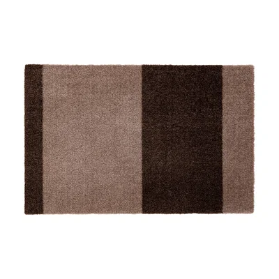 Nordic Nest tica copenhagen Stripes by tica. horizontal. doormat Sand-brown. 40x60 cm