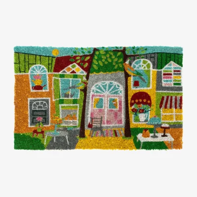 Nordic Nest Dixie Coir doormat Garden party 45x75 cm