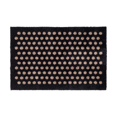 Nordic Nest tica copenhagen Dot doormat Black-sand. 40x60 cm