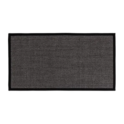 Nordic Nest Dixie Jenny Sisal doormat black 80x150 cm