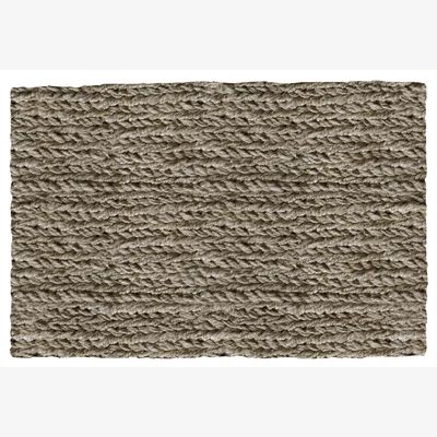 Nordic Nest Layered Lotta Agaton Chunky Hemp doormat Natural. 60x90 cm