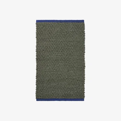 Nordic Nest Mette Ditmer Notes doormat Dark olive