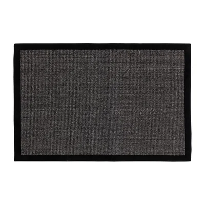 Nordic Nest Dixie Jenny Sisal doormat black 60x90 cm
