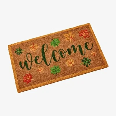 Downtown Smart Garden Leafy Welcome Decoir Doormat 40x60cm