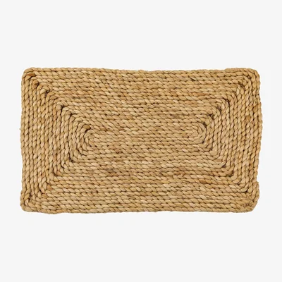 Perch and Parrow Greeter Pressed Jute Doormat
