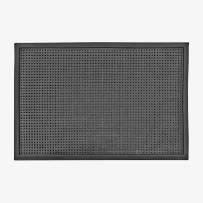 The Range Oseasons Dot Large Sanitizing Doormat - Black