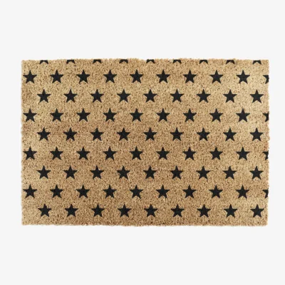 The Range Star Pattern Doormat - Brown