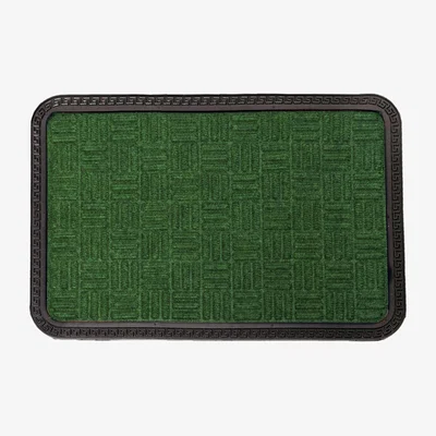 The Range Decorative Door Mats - Ribbed Mosaic - Green