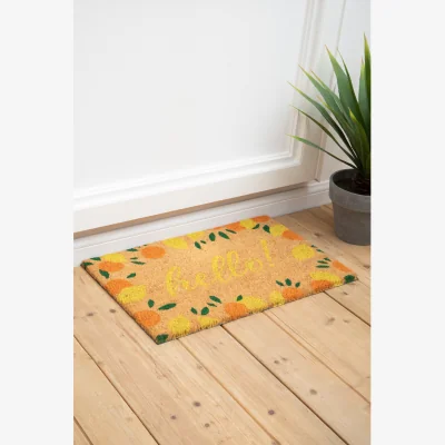 The Range Filta La Dolce Frutta Doormat - Brown