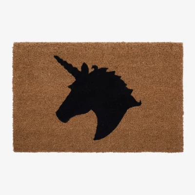 The Range Filta Unicorn Doormat - Brown