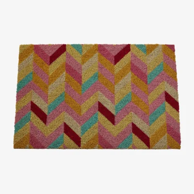 The Range Filta Multi Colour coir doormat - Multicolour