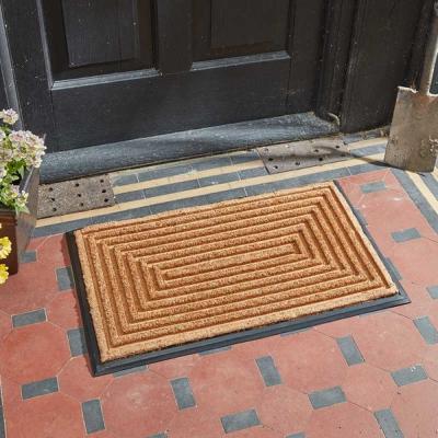 The Range Large Muck Off Door Mat - Brown & Black