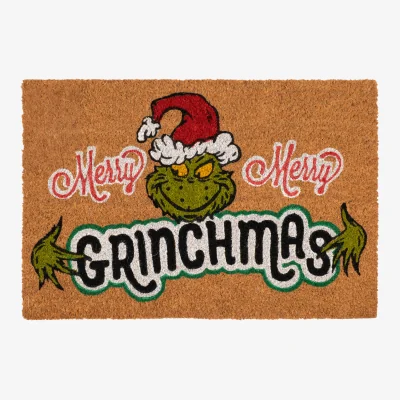The Range Grinch Printed Coir Door Mat
