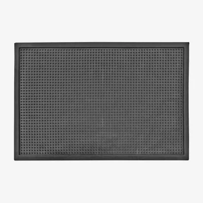 The Range Oseasons Dot Small Sanitizing Doormat - Black