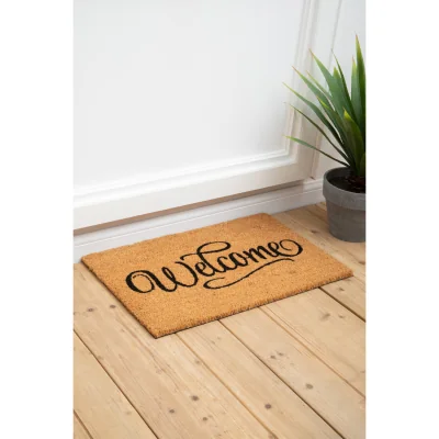 The Range Filta Welcome Coir Doormat - Brown