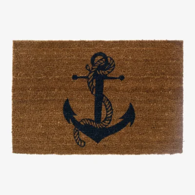 The Range Sailor Coir Doormat - Brown