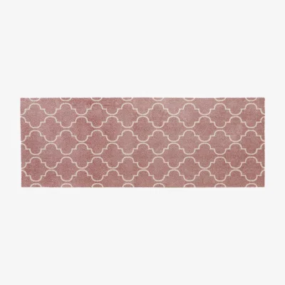 The Range JVL Mega Runner Mat 57 x 150 cm, Rose Lattice - Rose Lattice