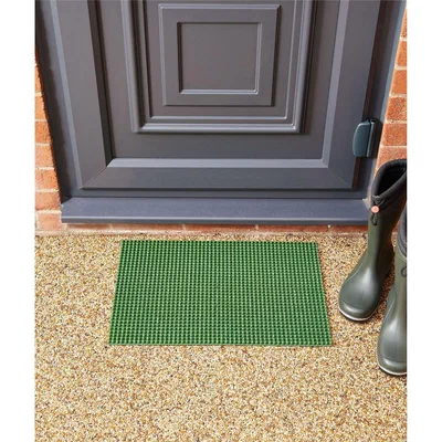The Range MUD STOPPER Mossley Tough 100 Polyethylene Doormat - Green