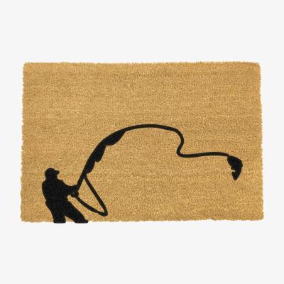 The Range Fishing Doormat - Black