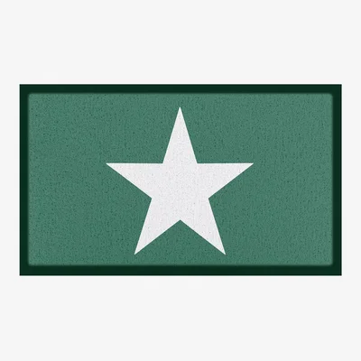 The Range Star Indoor Outdoor Doormat - Green
