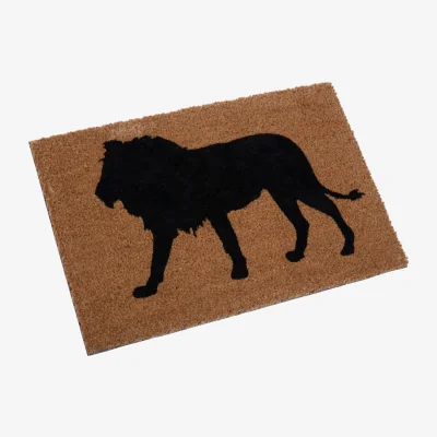 The Range Filta Lion Doormat - Brown