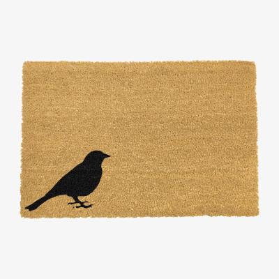 The Range Bird Doormat - Black
