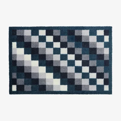 The Range JVL Mega Door Mat 50 x 75 cm, Pixels - Pixels