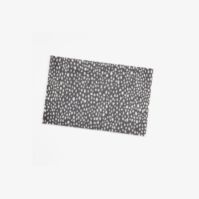 The Range Pride of Place Chorlton Washable 50x75cm Raindrops Nylon Mat - Grey