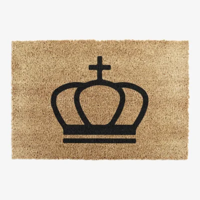 The Range Crown Doormat - Brown