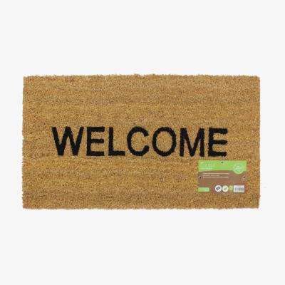 The Range Welcome Latex Backed Coir Door Mat