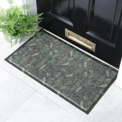 The Range Jungle Leaf Doormat - Green