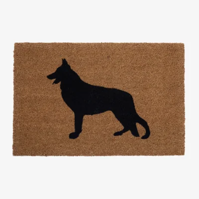 The Range Filta German Shepherd Doormat - Brown