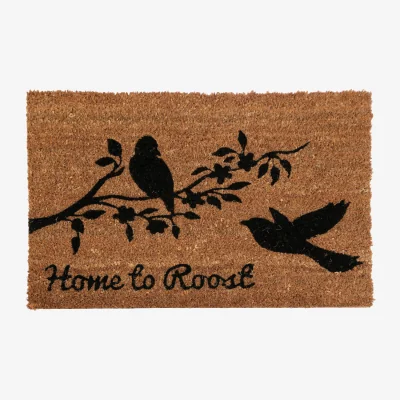 The Range Filta Home to Roost Doormat - Brown