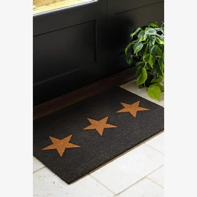 Rockett St George Large Triple Star Doormat