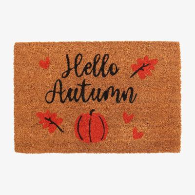 The Range Natural Coir Hello Autumn Doormat - 60 x 40cm