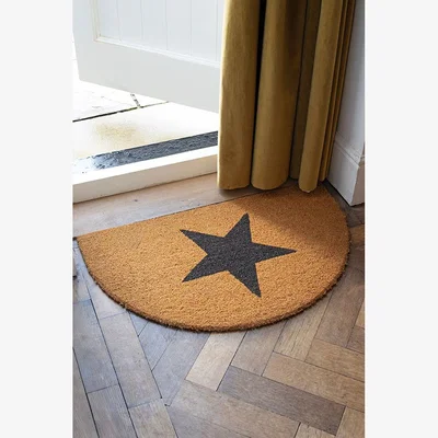 Rockett St George Half Moon Star Doormat