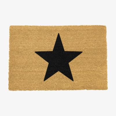 The Range Star Doormat - Black