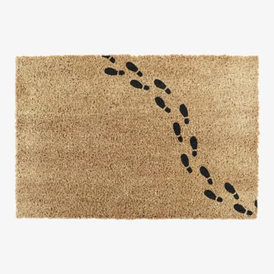 The Range Tiny Footprints Doormat - Brown