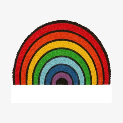 The Range 60x40cm Coir Half Moon Door Mat - Multi