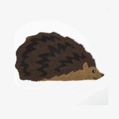 The Range Coir Doormat Hedgehog, 40 x 60 cm - Brown