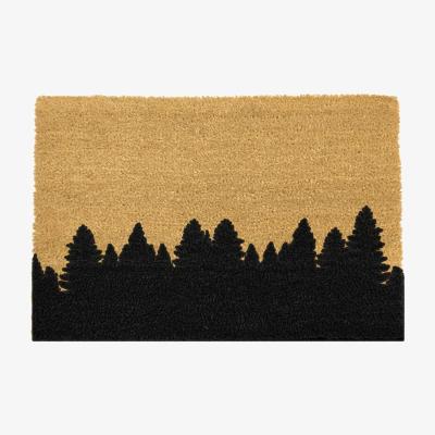 The Range Forest Doormat - Black