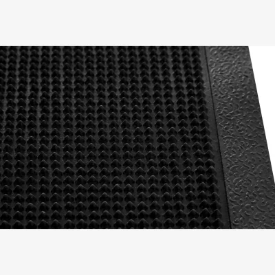 The Range Filta Black Rubber Doormat - Black