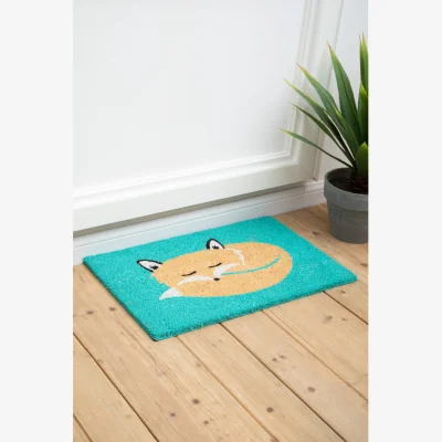 The Range Filta Coir Fox Doormat - Multicolour