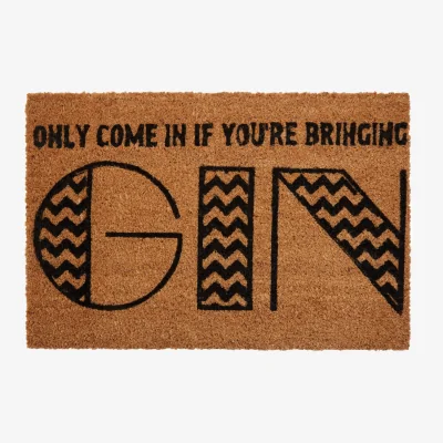 The Range Filta Gin Doormat - Brown