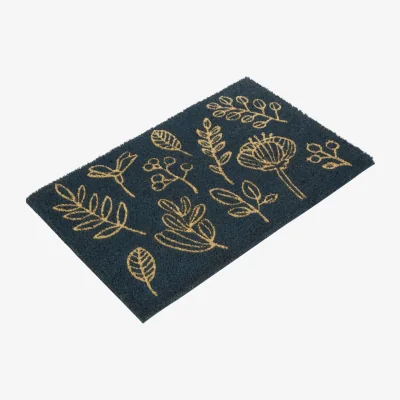 The Range Sustain Botanical Coir Doormat - Blue