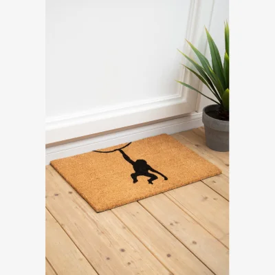 The Range Filta Tree Monkey Doormat - Black