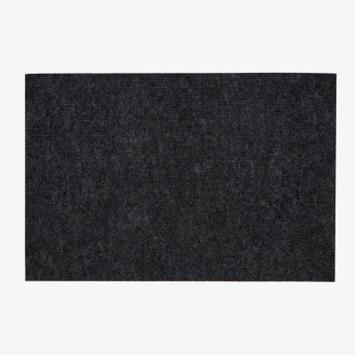 The Range Filta Dark Grey Textured Doormat - Grey