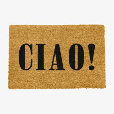 The Range Ciao Doormat - Black