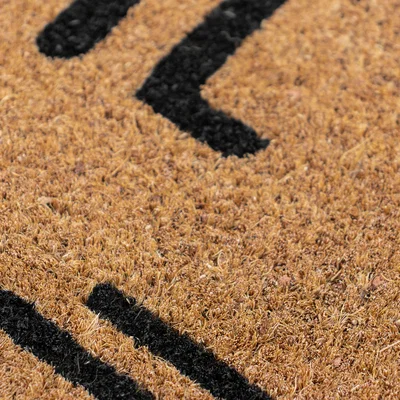 The Range Coir with Latex Backing Entrance Doormat and Runner Set - Home Hearts - Brown