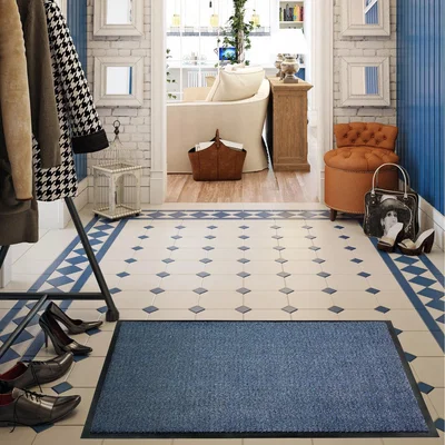The Range Doortex Advantagemat Blue Indoor Entrance Mat Doormat - Blue / 6.66kg